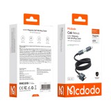 สายชาร์จ MCDODO 4-in-1 Magnetic Self-Winding with LED Charging Light 1.2m