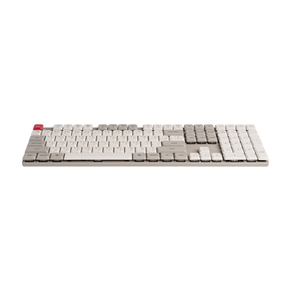 คีย์บอร์ดเกมมิ่ง Keychron K5 Max (RETRO) QMK Wireless Mechanical Silent Red Switch