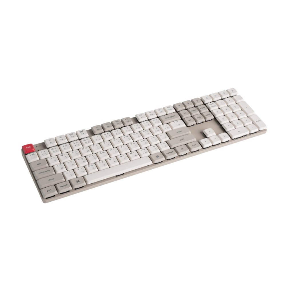 คีย์บอร์ดเกมมิ่ง Keychron K5 Max (RETRO) QMK Wireless Mechanical Silent Red Switch