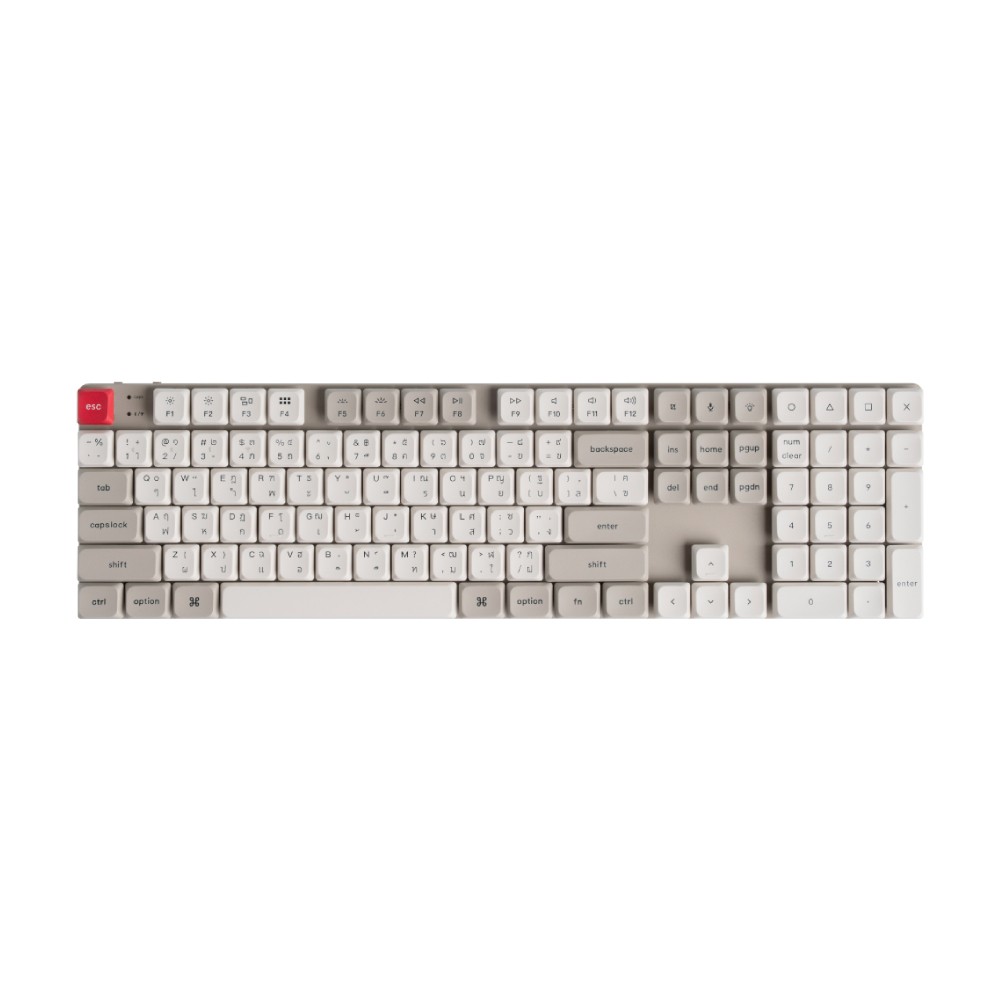 คีย์บอร์ดเกมมิ่ง Keychron K5 Max (RETRO) QMK Wireless Mechanical Silent Red Switch