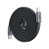 สายชาร์จ MCDODO USB-C to Lightning 36W Magnetic Self-Winding Cable 1M. Black (CA-9910)