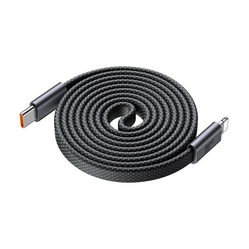 สายชาร์จ MCDODO USB-C to Lightning 36W Magnetic Self-Winding Cable 1M. Black (CA-9910)