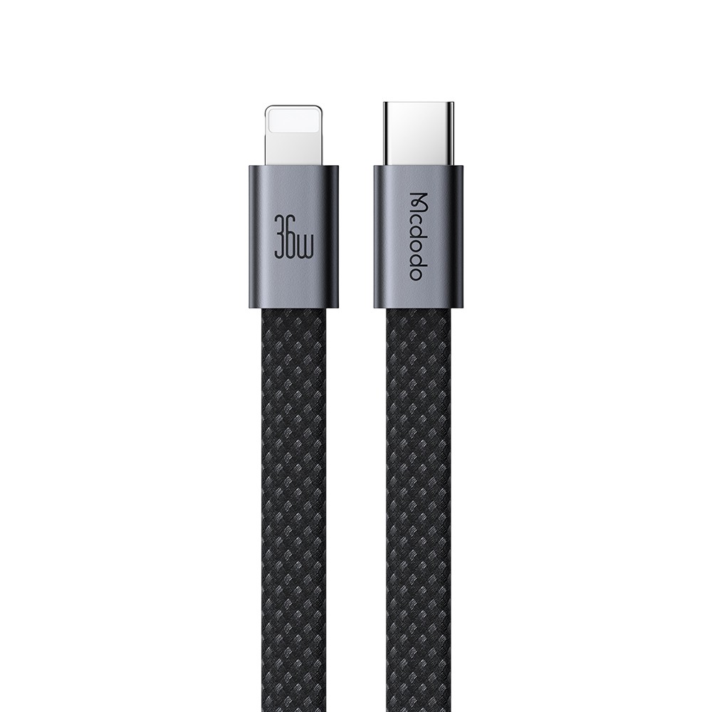 สายชาร์จ MCDODO USB-C to Lightning 36W Magnetic Self-Winding Cable 1M. Black (CA-9910)