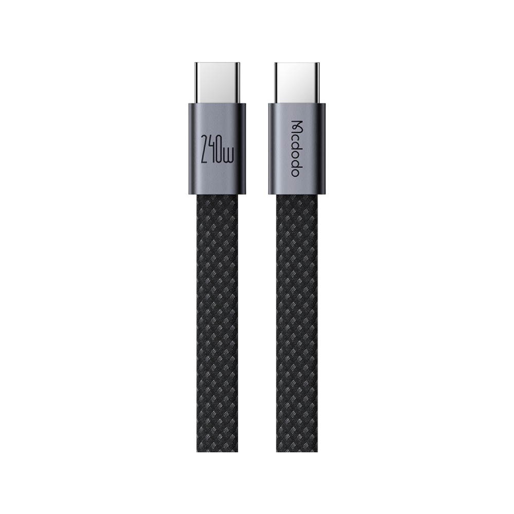 สายชาร์จ MCDODO USB-C to USB-C 240W Magnetic Self-Winding Cable 1M. Black (CA-9900)