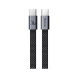 สายชาร์จ MCDODO USB-C to USB-C 240W Magnetic Self-Winding Cable 1M. Black (CA-9900)