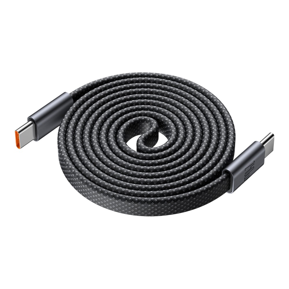 สายชาร์จ MCDODO USB-C to USB-C 240W Magnetic Self-Winding Cable 1M. Black (CA-9900)