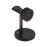 ที่ชาร์จไร้สาย TECHPRO 3 in 1 Magnetic with Cooling Stand Black