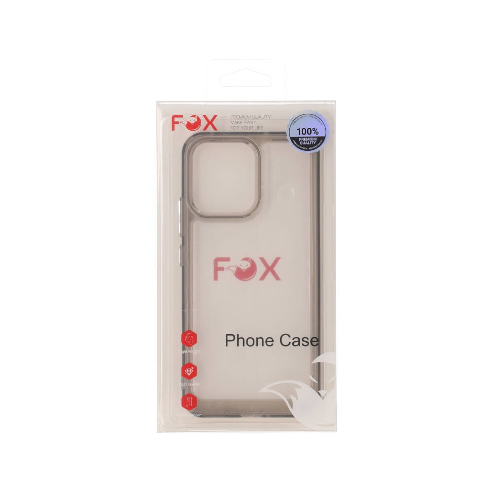 เคส FOX OPPO Reno 15F JellyGuard Gray/Transparent