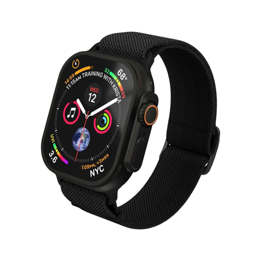 Vonmaehlen สาย Apple Watch Strap (40/41/42mm) Classic Nylon Loop - Black