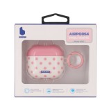 เคส Blue Box AirPods 4 Polka dots Pink/White
