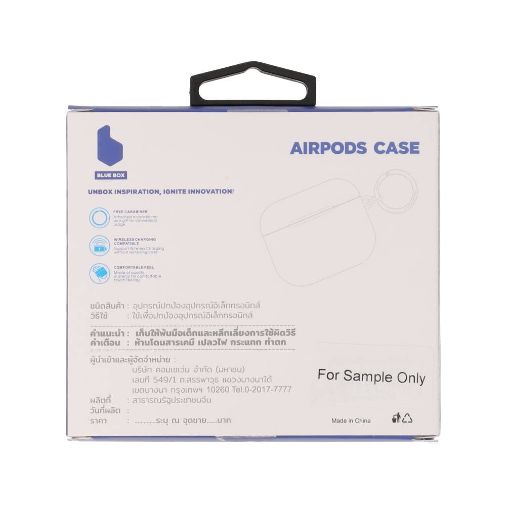 เคส Blue Box AirPods 4 Polka dots Pink/White