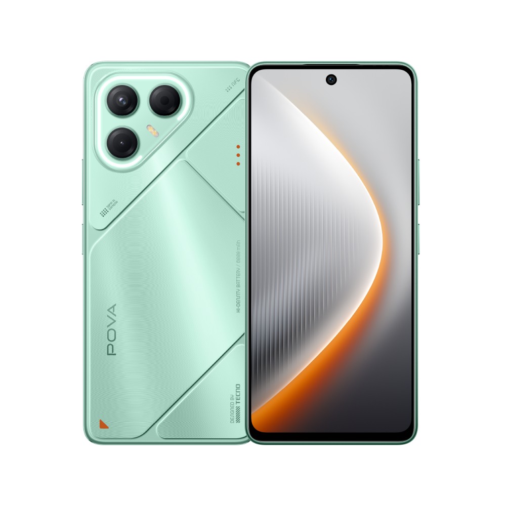 สมาร์ทโฟน TECNO POVA 7 (8+256GB) Oasis Green (5G)