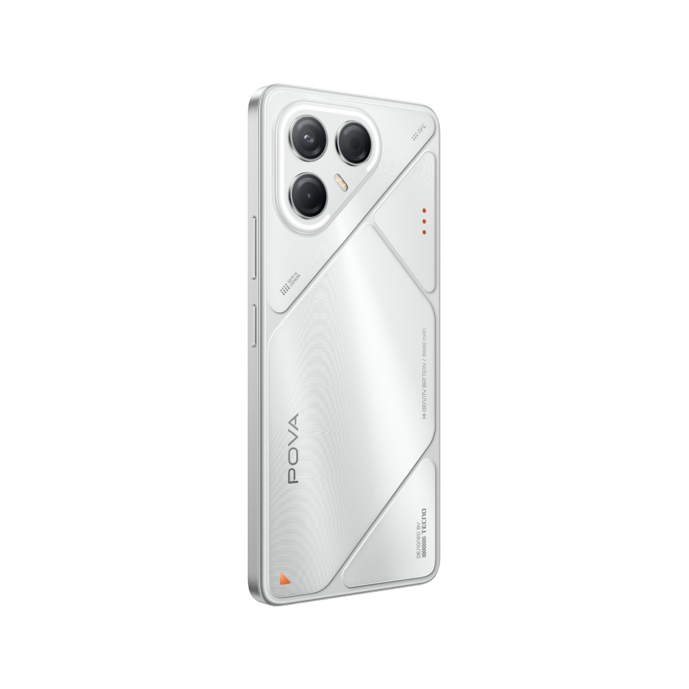 สมาร์ทโฟน Tecno POVA 7 (8+256GB) Magic Silver (5G)