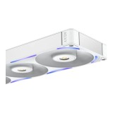 พัดลมคอม NZXT F360X RGB Single-Frame Fan White (RF-U36PN-W1)