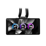 ชุดระบายความร้อนซีพียู PHANTEKS Glacier One 360M25 LCD Black (PH-GO360M25G2LCD_DBK01)