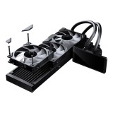 ชุดระบายความร้อนซีพียู PHANTEKS Glacier One 360M25 LCD Black (PH-GO360M25G2LCD_DBK01)