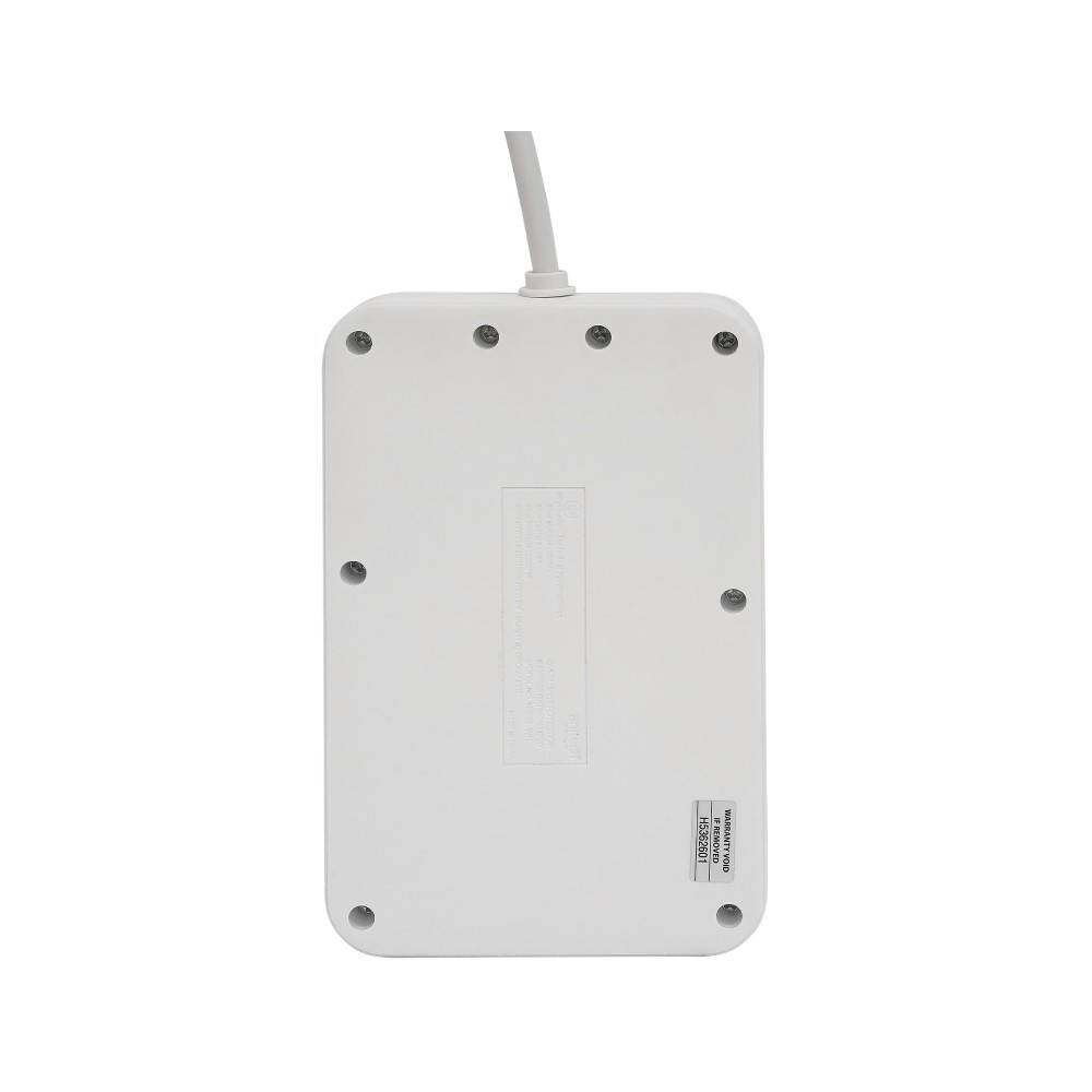 ปลั๊กไฟ Anitech TIS 2200W 6 Socket 3 Switch 3M H536 (White)