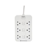 ปลั๊กไฟ Anitech TIS 2200W 6 Socket 3 Switch 3M H536 (White)