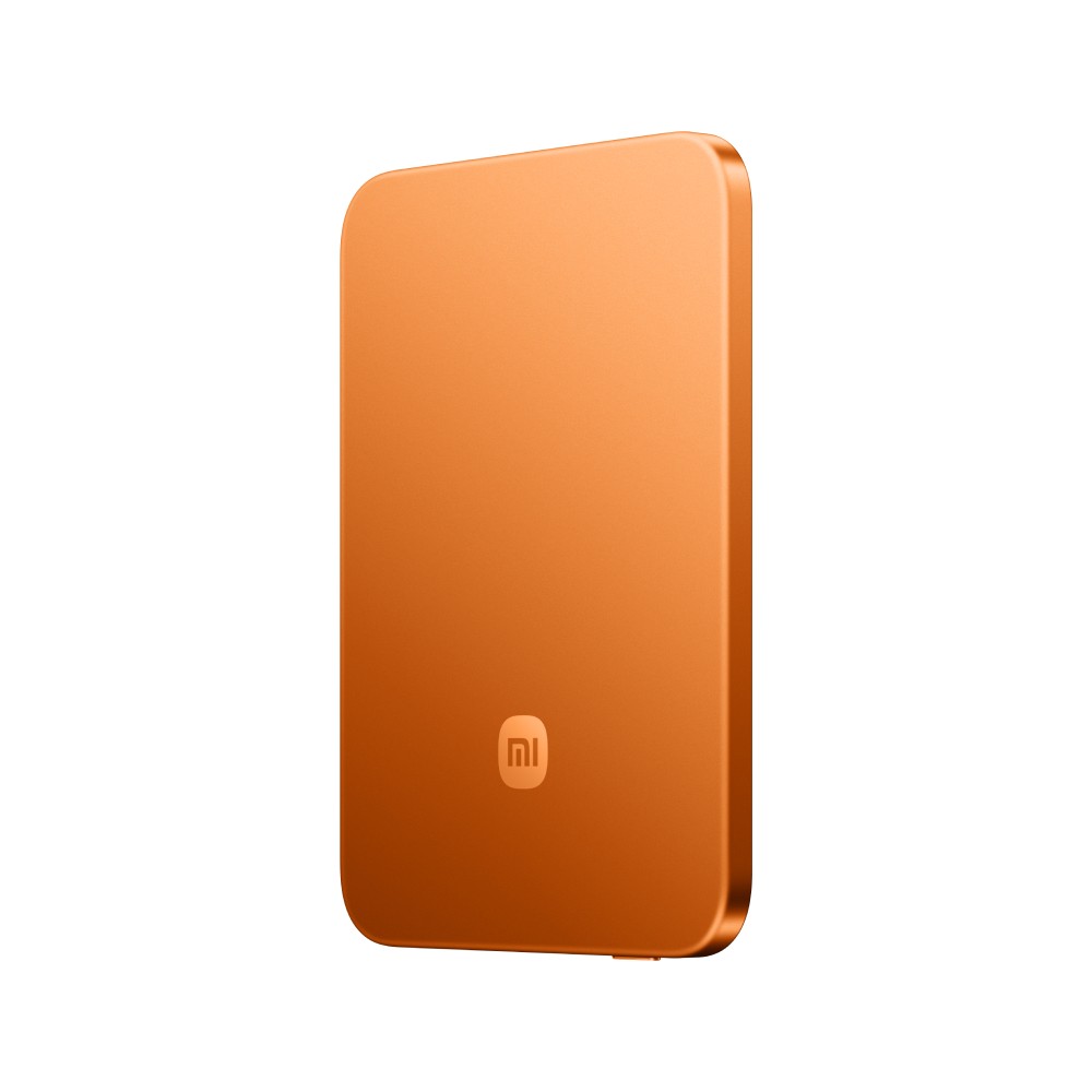 พาวเวอร์แบงค์ Xiaomi UltraThin Magnetic 5000 mAh 15W Orange