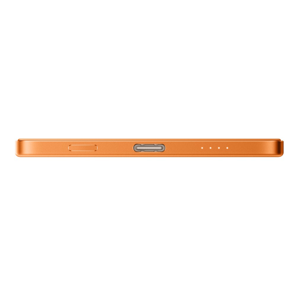 พาวเวอร์แบงค์ Xiaomi UltraThin Magnetic 5000 mAh 15W Orange