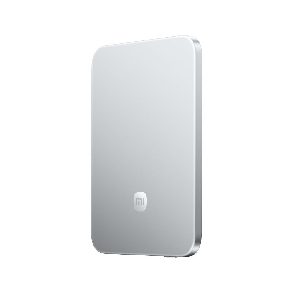 พาวเวอร์แบงค์ Xiaomi UltraThin Magnetic 5000 mAh 15W Glacier Silver