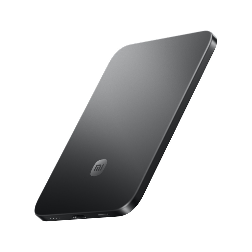 พาวเวอร์แบงค์ Xiaomi UltraThin Magnetic 5000 mAh 15W Graphite Black