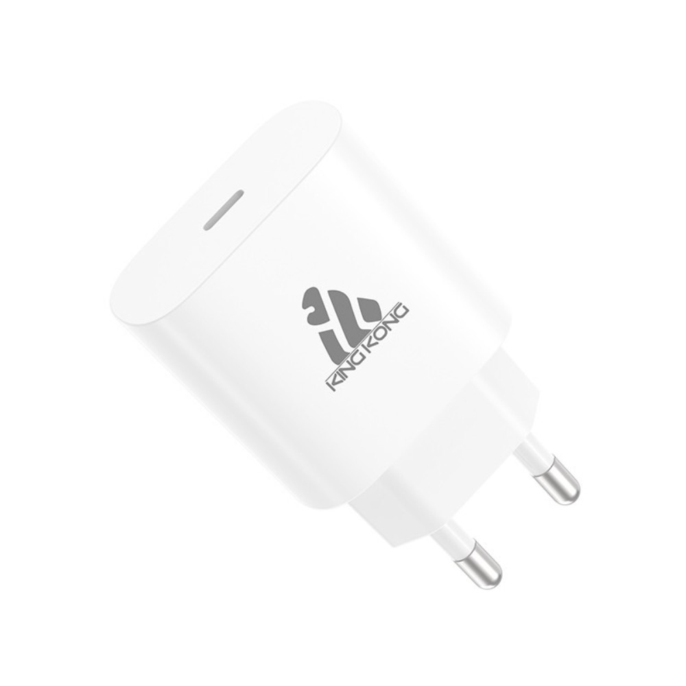 อะแดปเตอร์ KING KONG Wall USB Charger USB-C (PD/PPS25W) White (AP25)