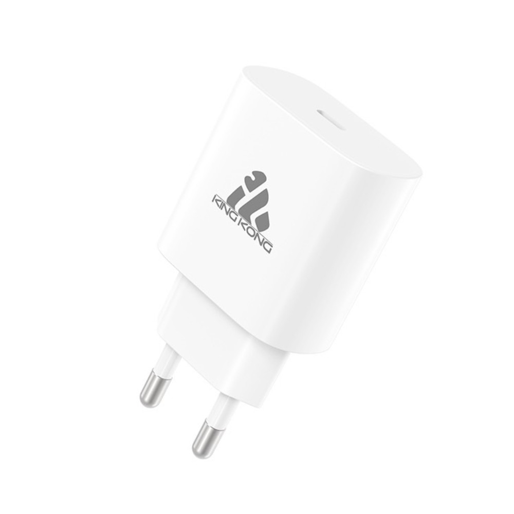 อะแดปเตอร์ KING KONG Wall USB Charger USB-C (PD/PPS25W) White (AP25)
