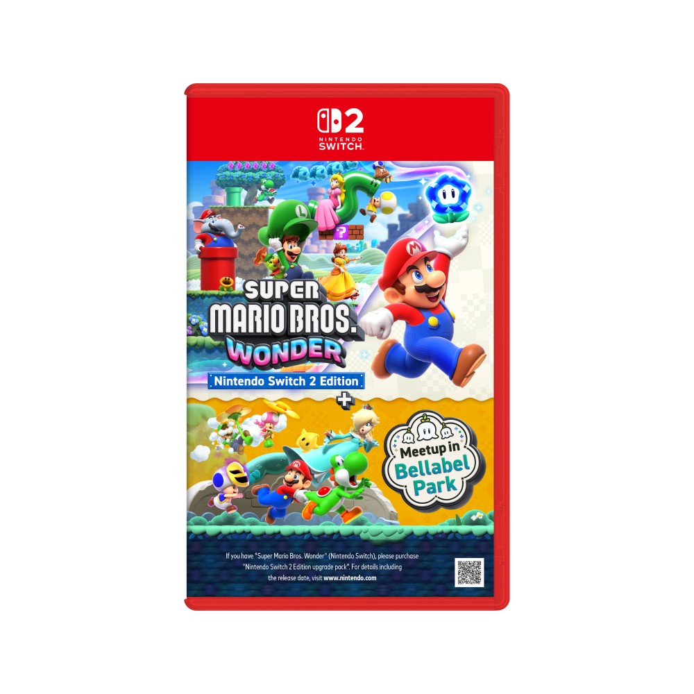 แผ่นเกม Nintendo Switch 2 : Super Mario Bros.Wonder + Meetup in Bellabel Park
