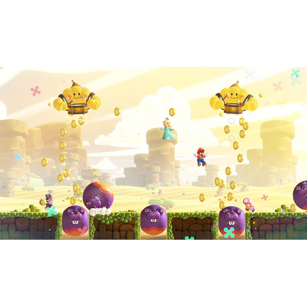 แผ่นเกม Nintendo Switch 2 : Super Mario Bros.Wonder + Meetup in Bellabel Park