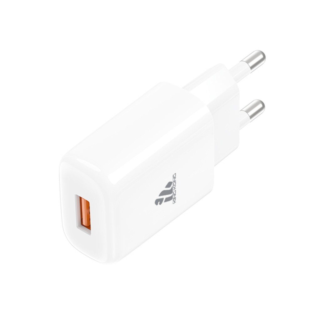 อะแดปเตอร์ KING KONG USB-A (2.4A) 12W AU-50 White