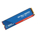 การ์ดเอสเอสดี WD Blue SN5100 500GB SSD M.2 PCle/NVMe Gen4 R6600MB/s W5600MB/s (WDS500G5B0E-00CPE0) 5Year