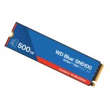 การ์ดเอสเอสดี WD Blue SN5100 500GB SSD M.2 PCle/NVMe Gen4 R6600MB/s W5600MB/s (WDS500G5B0E-00CPE0) 5Year