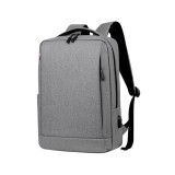 กระเป๋าโน๊ตบุ๊ค FOX Metro Backpack for Laptop 15.6 inch BPD-9003 Light Gray