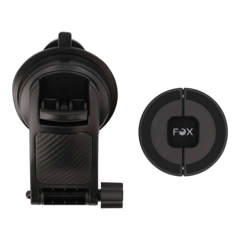 ที่วางโทรศัพท์ในรถ FOX 2-in-1 Dashboard Mount Magnetic & Universal Clamp Holder (AP-4823) Black