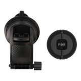 ที่วางโทรศัพท์ในรถ FOX 2-in-1 Dashboard Mount Magnetic & Universal Clamp Holder (AP-4823) Black