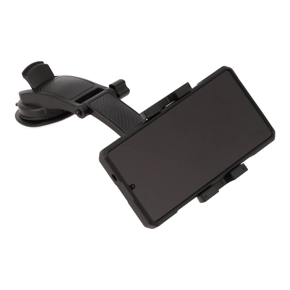 ที่วางโทรศัพท์ในรถ FOX 2-in-1 Dashboard Mount Magnetic & Universal Clamp Holder (AP-4823) Black