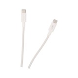 สายชาร์จ QPLUS USB-C to USB-C Cable 60W 1M. White (T4)