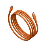 สายชาร์จ ENERGEA USB-C to USB-C 60W 480Mbps 1.5M FLOW Orange
