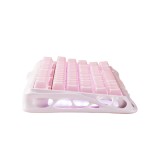 คีย์บอร์ดเกมมิ่ง GravaStar Wireless Mercury K1 Sakura Pink
