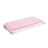 คีย์บอร์ดเกมมิ่ง GravaStar Wireless Mercury K1 Sakura Pink