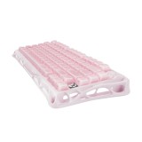 คีย์บอร์ดเกมมิ่ง GravaStar Wireless Mercury K1 Sakura Pink