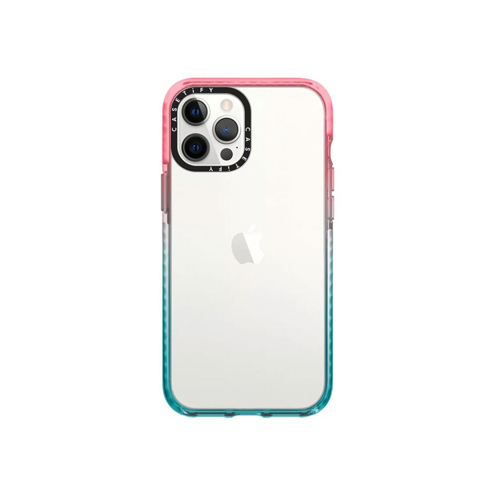 Casetify Casing For Iphone 12 Pro Max 6 7 Impact Case Pink Blue เคสส ใส Iphone 12 Pro Max