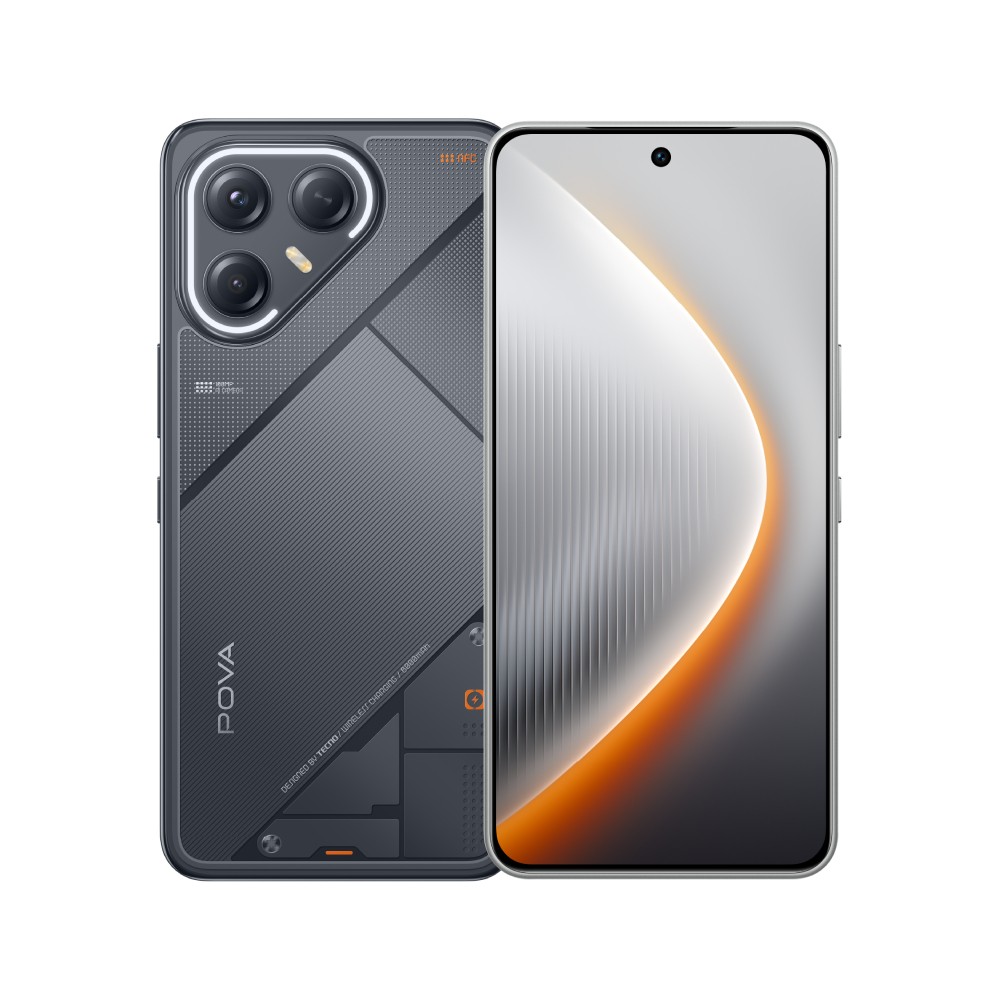 สมาร์ทโฟน TECNO POVA 7 Ultra (12+256GB) Geek Black (5G)