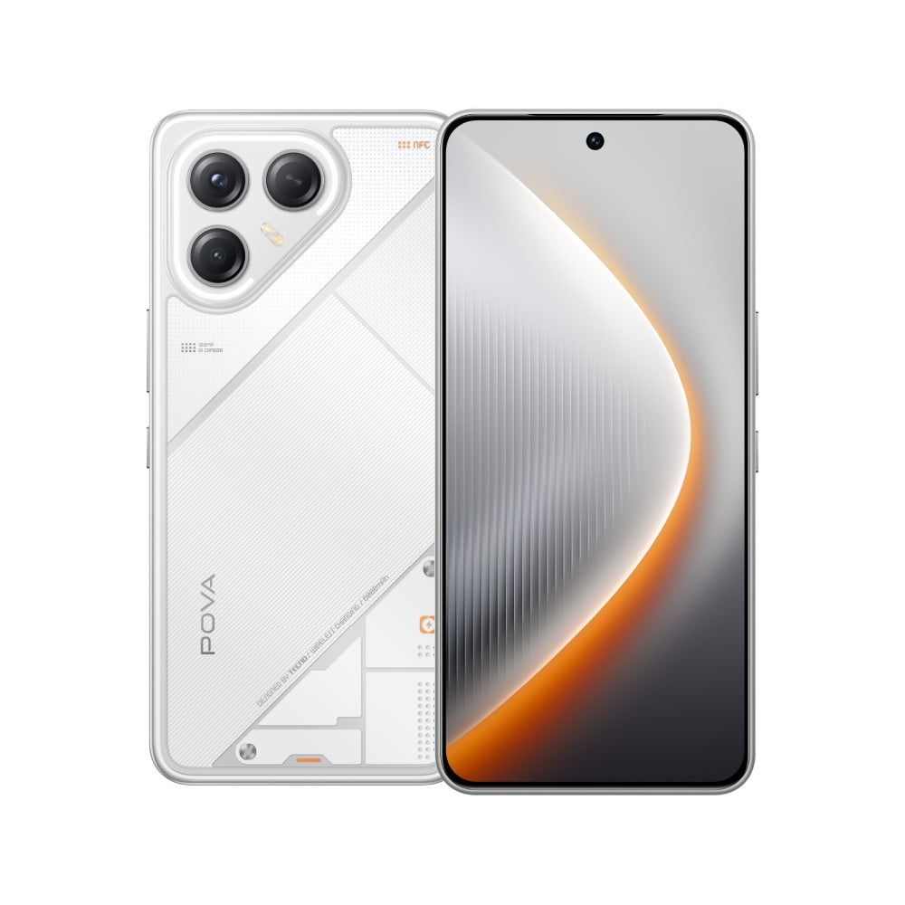 สมาร์ทโฟน Tecno POVA 7 Ultra (12+256GB) Geek White (5G)