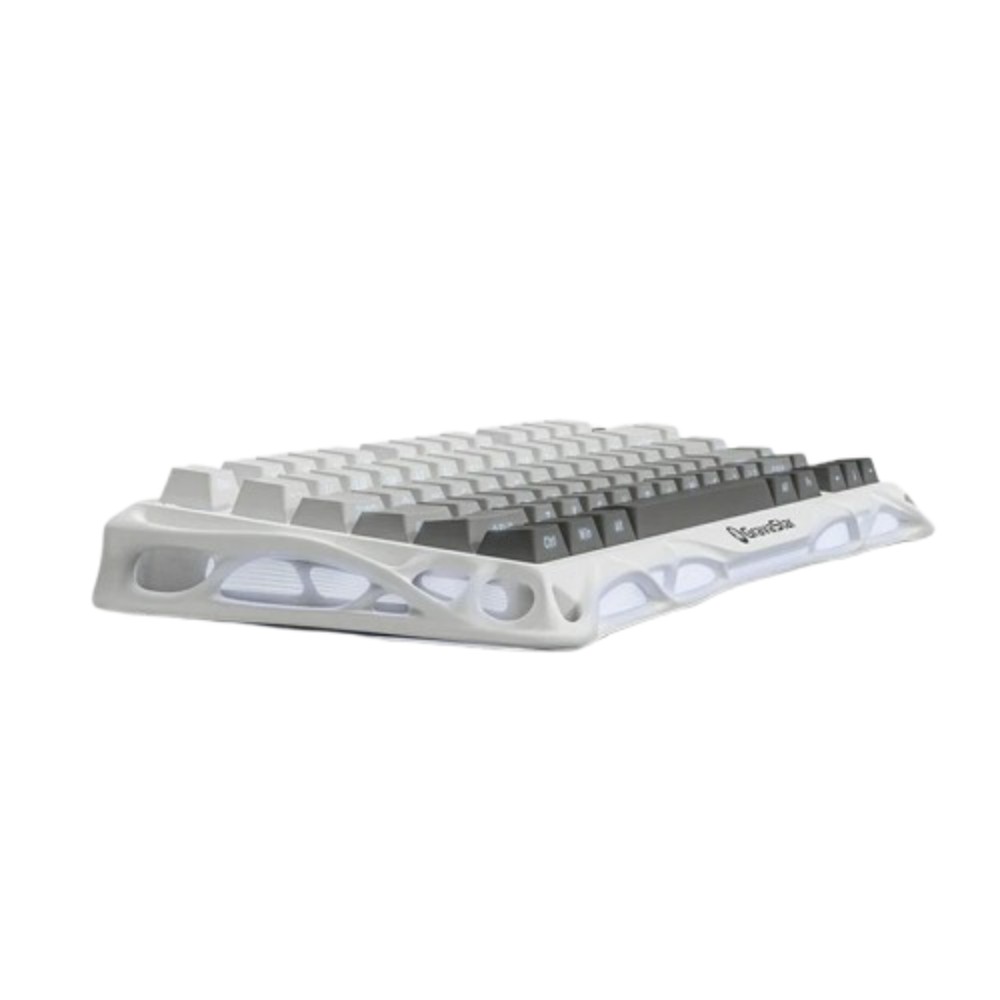คีย์บอร์ดเกมมิ่ง GravaStar Wireless Mercury K1 White