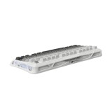 คีย์บอร์ดเกมมิ่ง GravaStar Wireless Mercury K1 White