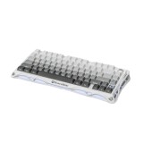 คีย์บอร์ดเกมมิ่ง GravaStar Wireless Mercury K1 White