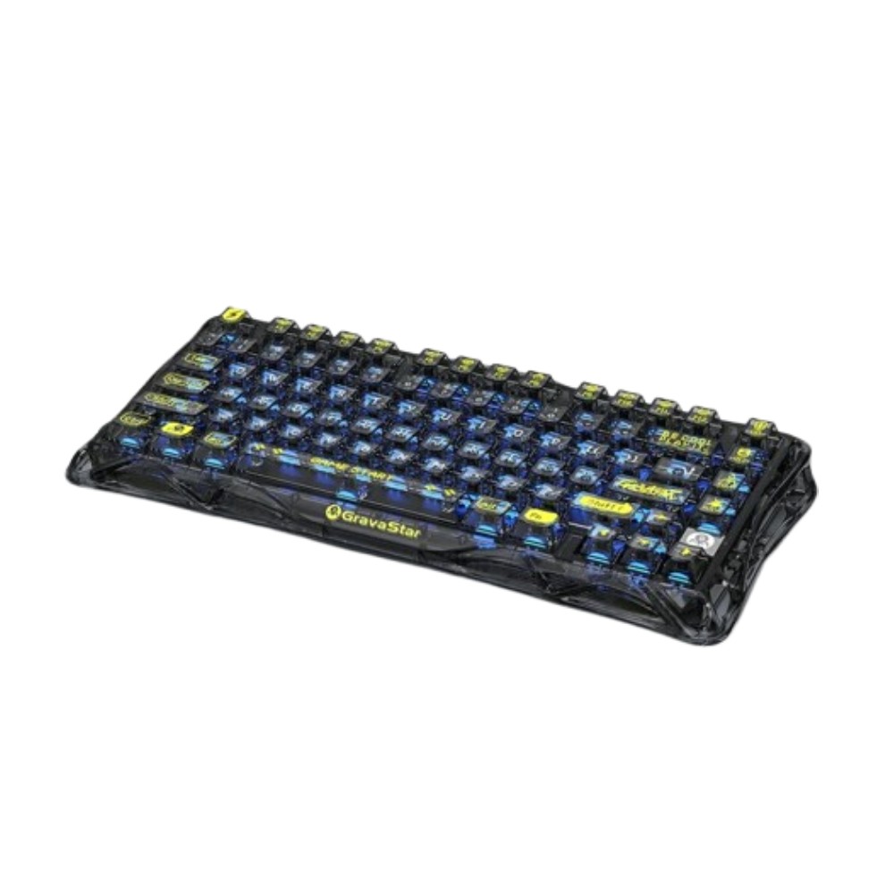 คีย์บอร์ดเกมมิ่ง GravaStar Wireless Mercury K1 Lite Black
