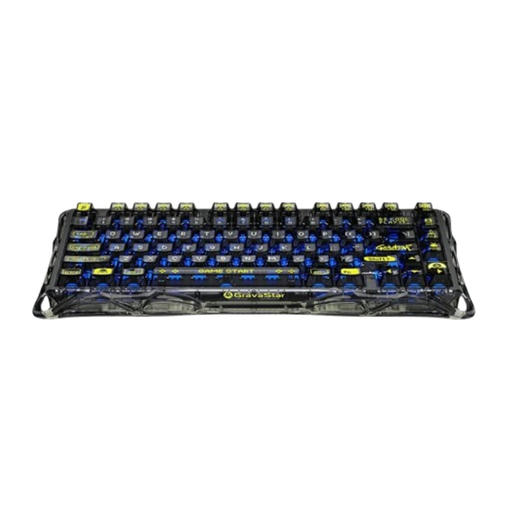 คีย์บอร์ดเกมมิ่ง GravaStar Wireless Mercury K1 Lite Black